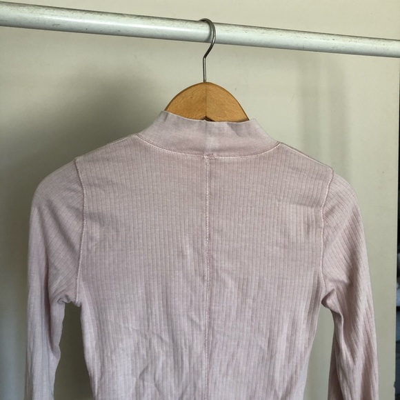 Free People Dusky Pink Long Sleeve - Picture 5 of 5